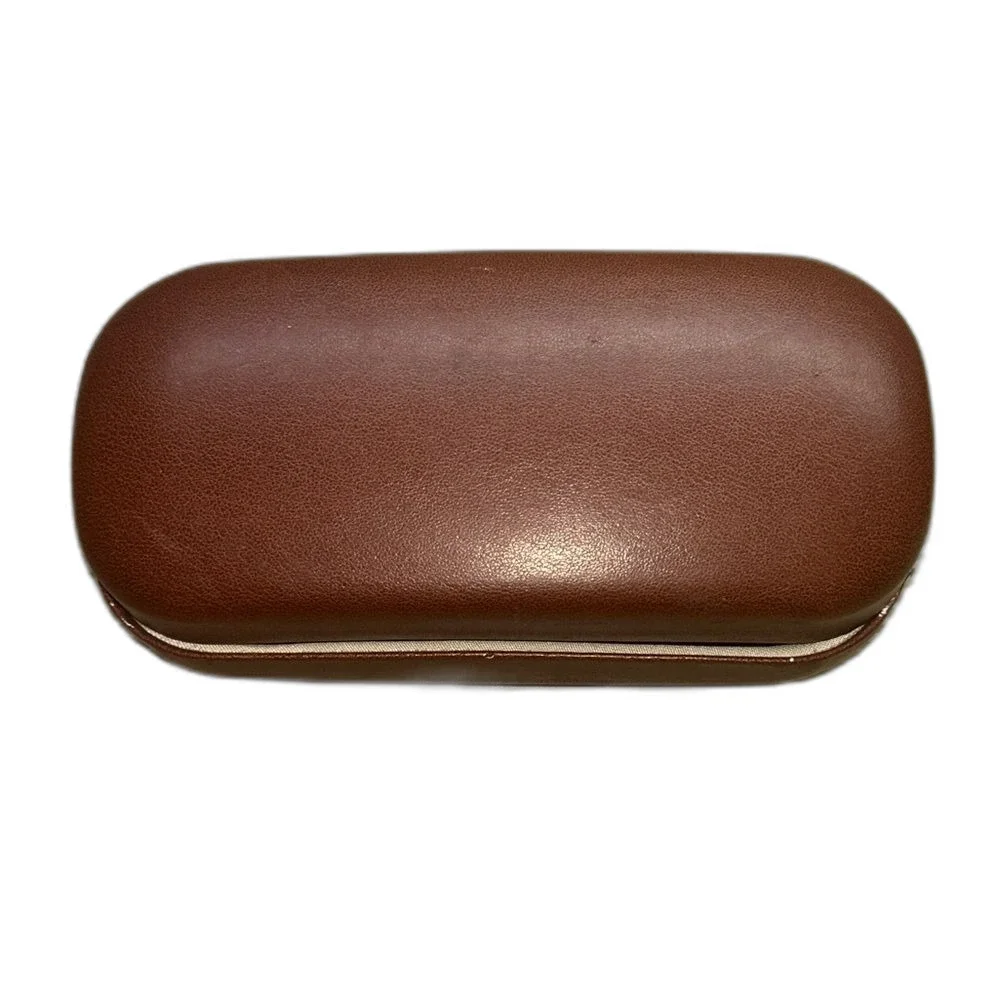 Illesteva Leather Sunglasses Hard Case Tan Brown Sunglasses Glasses